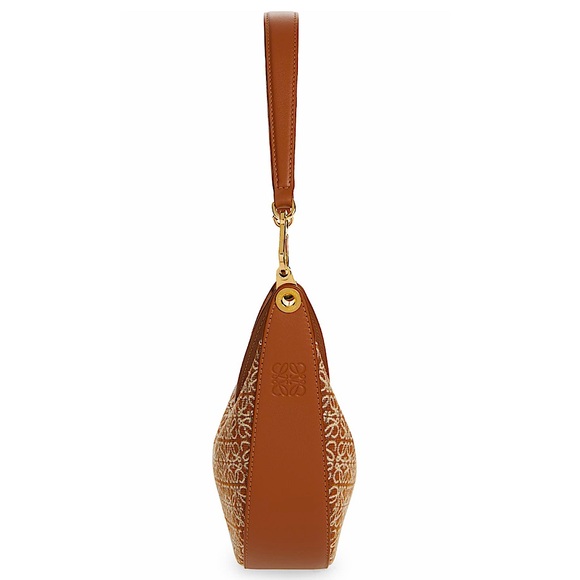 LOEWE Small Luna Anagram Jacquard Shoulder Bag - Picture 4 of 13